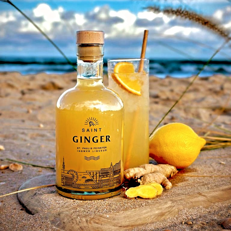 Saint Ginger ->  Organic Ginger Liquor